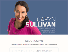 Tablet Screenshot of carynsullivan.com